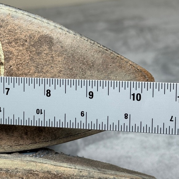 JB Dillon Womens 9 Cowboy Boots Metallic Silver Blue Rhinestone Festival Western - Picture 13 of 15